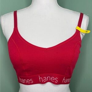 Kohl's Red Seamless Logo Elastic Bralette
